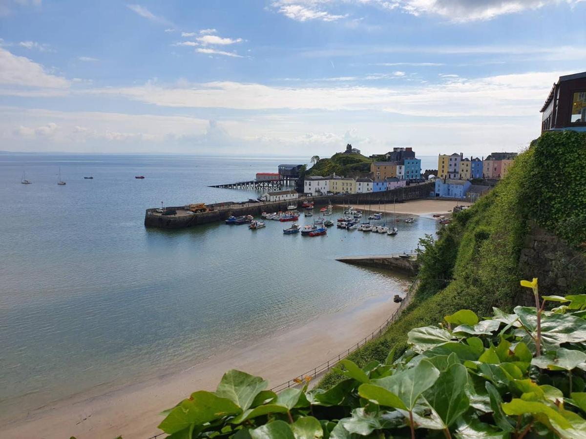 Stylish Flat In Central Tenby & Free Parking Exterior foto